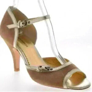 NWOT Luzia Mirnar suede leather upper shoes Sz 8